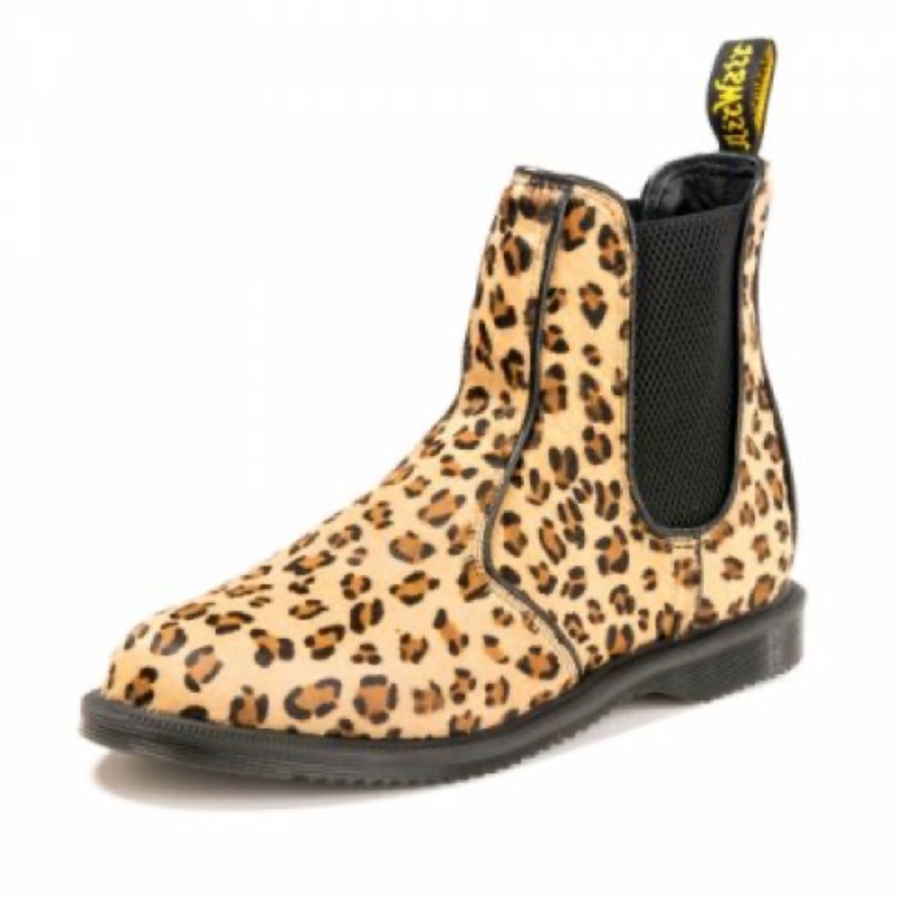 🔥Dr. Martens Flora Hair On Kensington 🐆NWT - Picture 5 of 13